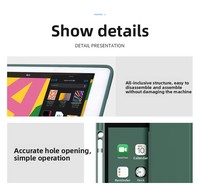 Housse de tablette en silicone souple Offre Spéciale pour iPad 10.2 pouces étui étanche pour iPad 7 8 9 Gen 2020-2021Pen Slot Design