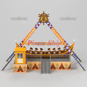 Manège Pirate en Fibre de Verre pour l'Extérieur et l'Intérieur, Équipement d'Amusement à Haute Capacité pour les Parcs à Thème - Product Image 6