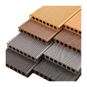 Hiện đại vườn WPC <span class=keywords><strong>decking</strong></span> Ngoài trời chất lượng cao thân thiện với môi không thấm nước composite boong với góc - Product Image 1