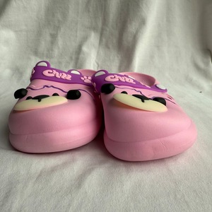 Pantofole Rosa con Stampa Animalier e Design a Zampa, Taglia 32-33, Suola Imbottita in EVA, Adatte per Tutte le Stagioni - Product Image 4