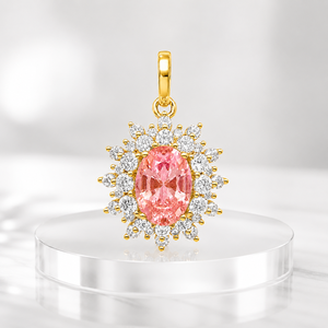 Joyería UM, Colgante de Compromiso de Plata 925 con Circonita Cultivada, Adecuado para Uso Diario como Regalo de Aniversario de Bodas - Product Image 5