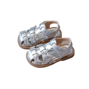 Nuovi Sandali Estivi 2026 per Bambine, Modello Principessa con Punta Chiusa, Suola Morbida, <span class=keywords><strong>Scarpe</strong></span> da Spiaggia alla Moda - Product Image 5