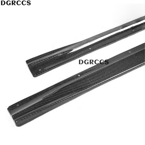 For M2 F87 2015-2023 Coupe 3D Style Side Skirt True Carbon Fiber Side Skirt Side wings - Product Image 4