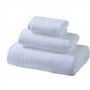 Ensemble de serviettes blanches jetables écologiques en coton 100% non tissé, de qualité supérieure, à séchage rapide, pour hôtel, spa et usage commercial - Product Image 2