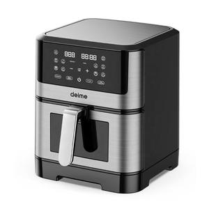 Friteuse à air populaire domestique en acier inoxydable 6,5 L, sans huile, saine, avec revêtement antiadhésif - Product Image 3