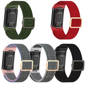 Tschick – <span class=keywords><strong>Bracelet</strong></span> en Nylon pour <span class=keywords><strong>Fitbit</strong></span> <span class=keywords><strong>Charge</strong></span> <span class=keywords><strong>5</strong></span>, doux, respirant, Sport, boucle, pour <span class=keywords><strong>Fitbit</strong></span> <span class=keywords><strong>Charge</strong></span> <span class=keywords><strong>5</strong></span>, accessoires - Product Image 2