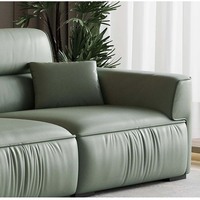 Hochwertiges bequemes L-förmiges Eck-Modular sofa Modernes Wohnzimmer möbel Schwamm leder 3-Sitzer-Sofa