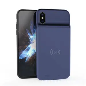 3600mAh with Qi Wireless Charge Function Wireless Charging Cases Smart Case for iPhone X Li-polymer Battery Fast Charging Ce