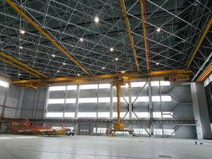 Plataforma de mantenimiento de aviones de acero modular moderna Montaje rápido con cobertura logística global - Product Image 6