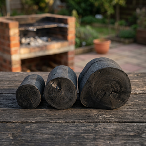 Carbón de Khaya Natural en Trozos para Asar Cordero y Cocinar al Aire Libre - Product Image 2