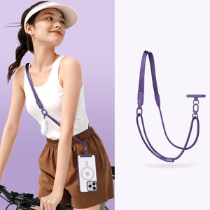 Sangle de téléphone réglable et large, bandoulière pour <span class=keywords><strong>iPhone</strong></span> et appareil photo, <span class=keywords><strong>cordon</strong></span> de transport anti-perte pour l'extérieur - Product Image 1