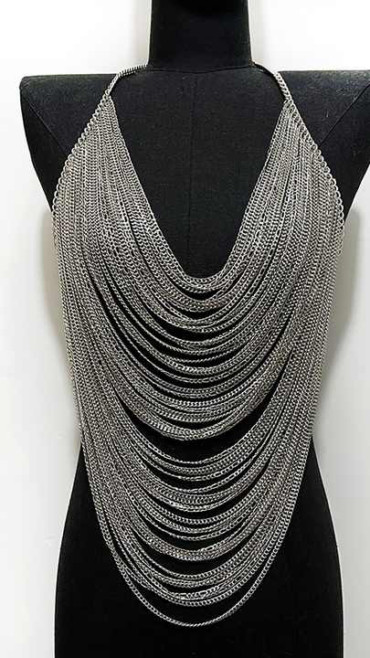 Chest Chain New Sparkling Crystal Tassel Body Chain Jewelry Sexy Bikini Underwear ...