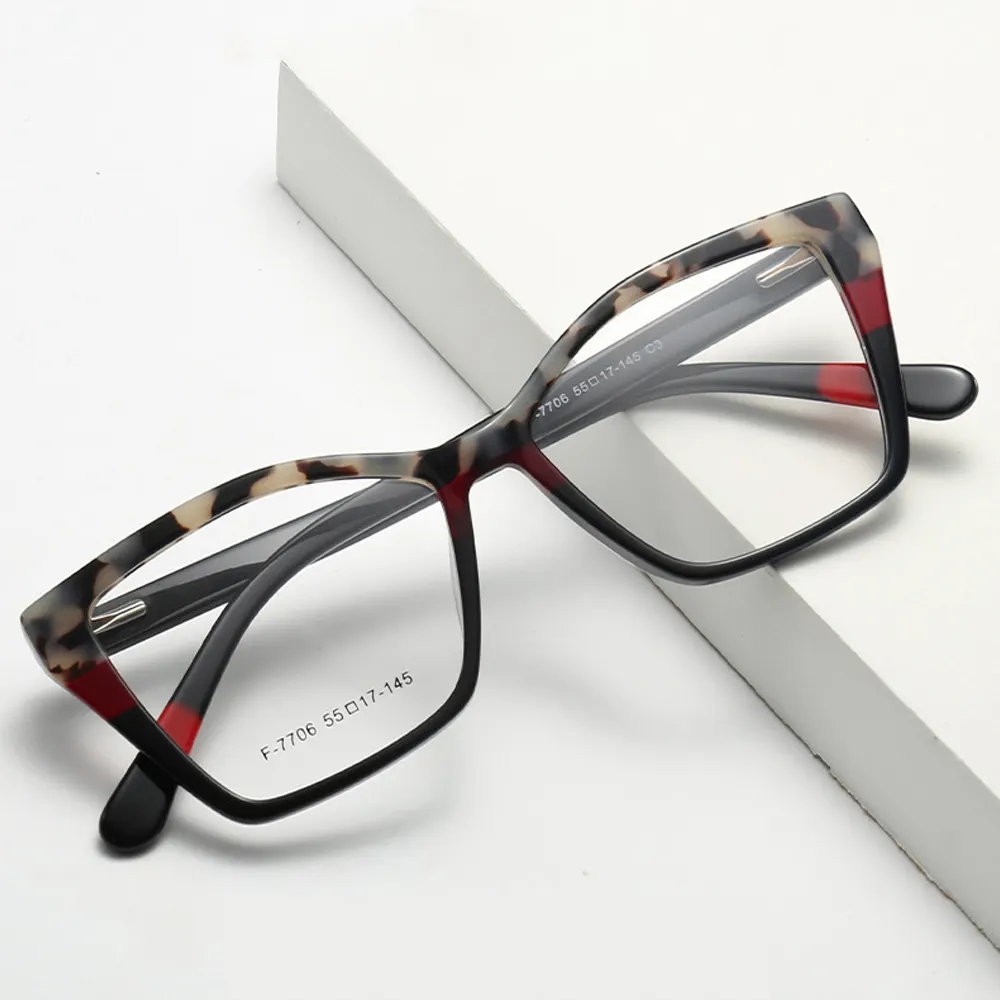 Винтажные индивидуальные оптические очки по рецепту для очков кошачий глаз оправы для мужчин и женщин оптовая продажа