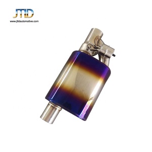 Système D'échappement en acier inoxydable couleur brûlé coloré silencieux d'échappement soupape de dépression avec télécommande - Product Image 4