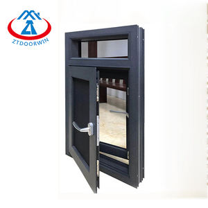 ZHTDOORS Nuevo diseño 48x48 aleación de aluminio eléctrica <span class=keywords><strong>ventana</strong></span> <span class=keywords><strong>abatible</strong></span> externa de una sola hoja - Product Image 2