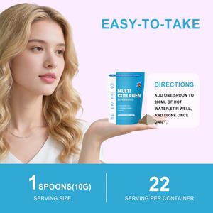 オーガニックマルチコラーゲンスーパーブレンドパウダー（英国GMP基準認証取得、ビオチン・ヒアルロン酸配合、無添加・砂糖不使用） - Product Image 6