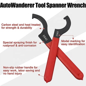 Jeu de 4 clés à molette réglables pour amortisseurs, outils universels pour suspension, clés à amortisseurs, kit de réparation pour <span class=keywords><strong>garage</strong></span> - Product Image 4