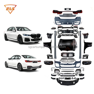 Kit Carrozzeria di Alta Qualità per BMW Serie <span class=keywords><strong>7</strong></span> G11 G12 2010-2020, Aggiornamento al Nuovo Modello 2021+ G12 LCI M Sport con Paraurti e Luci - Product Image 1