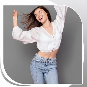 เข็มขัดโซ่รูปดาวสำหรับผู้หญิง ปรับได้ รูปตัว Y โลหะ เข็มขัดคาดเอวสไตล์พังก์ สำหรับชุดเดรส กางเกงยีนส์ งานเรฟ - Product Image 5