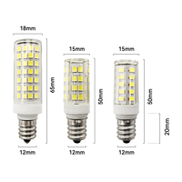 Fabricants de gros Ampoules LED 3W 5W 9W sans scintillement Lampes à maïs E12 à économie d'énergie pour usage résidentiel