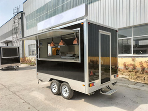 Camion de restauration mobile de petite taille / Remorque alimentaire entièrement équipée / Chariot alimentaire personnalisé pour la restauration rapide et les glaces - Product Image 4