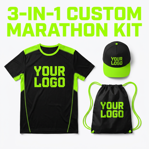 Fournisseur fiable : Ensemble cadeau personnalisé pour marathon, idéal pour les événements sportifs mondiaux – Vêtements de course professionnels avec MOQ flexible et expédition rapide - Product Image 2
