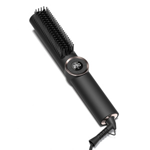 Mewells8661 Digital Display Electric Hair Straightener and Curler Household New Release Temperature-Controlled Ceramic Plate - Product Image 5