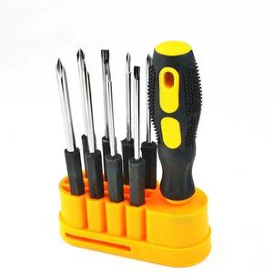 Juego de destornilladores Chira 8 en 1, Phillips, de cabeza plana, Torx, mango de plástico magnético, acero al cromo vanadio 6150, kit de reparación multiherramienta - Product Image 2