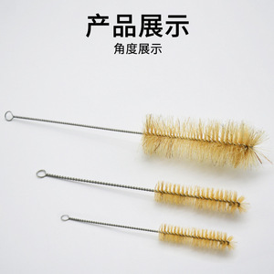 Cepillo para tubos de ensayo/tamaño mediano, cepillo de cerdas de cerdo, herramienta de bricolaje, consumibles para laboratorio de química, limpieza de tubos de ensayo. - Product Image 4