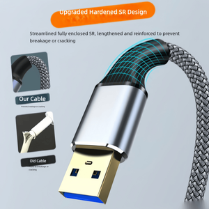 Cable <span class=keywords><strong>de</strong></span> Extensión USB 3.0 Macho a Hembra |   Conexión <span class=keywords><strong>de</strong></span> <span class=keywords><strong>video</strong></span> HD para computadora, monitor y proyector |   Ideal para Jugar y Trabajar - Product Image 3