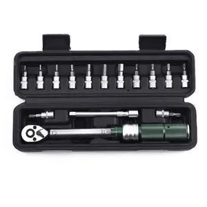 Adjustable Universal Bike tool 2-24Nm 1/4 Torque Wrench Bicycle Repair Tools Kit