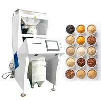 Máquina Clasificadora de Granos y Cereales Multifuncional Comercial, Clasificación por Color y Forma, Alta Capacidad 0.5-1.5t/h, Alta Precisión 0.03