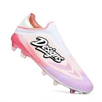 Chaussures de football Elite TF résistantes à l'eau, amortissantes, axées sur la vitesse, pour terrain dur, pour hommes, toutes saisons, fabricant en gros