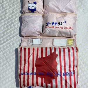 6 In 1 Travel Organizer Bag With Compartments Large Capacity Clothing Suitcase Tote Portable For Women - Product Image 3