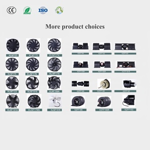 バストラック用の新しい113x111蒸発ファン12V/24V ACシステム大型<span class=keywords><strong>HVAC</strong></span>ブロワーモーター144W 70dB KZFF166R SPAL - Product Image 6