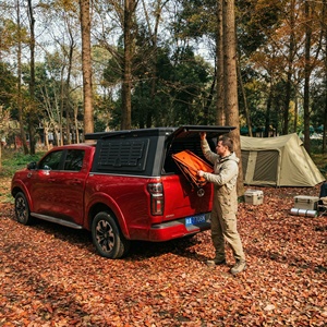 รางหลังคาอลูมิเนียมอัลลอยพร้อมฝาปิดกระบะแบบแข็งสำหรับ Toyota รุ่น <span class=keywords><strong>Z</strong></span>-Edition High Rider ปี <span class=keywords><strong>2023</strong></span>+ กันน้ำ ไม่ต้องเจาะ - Product Image 6