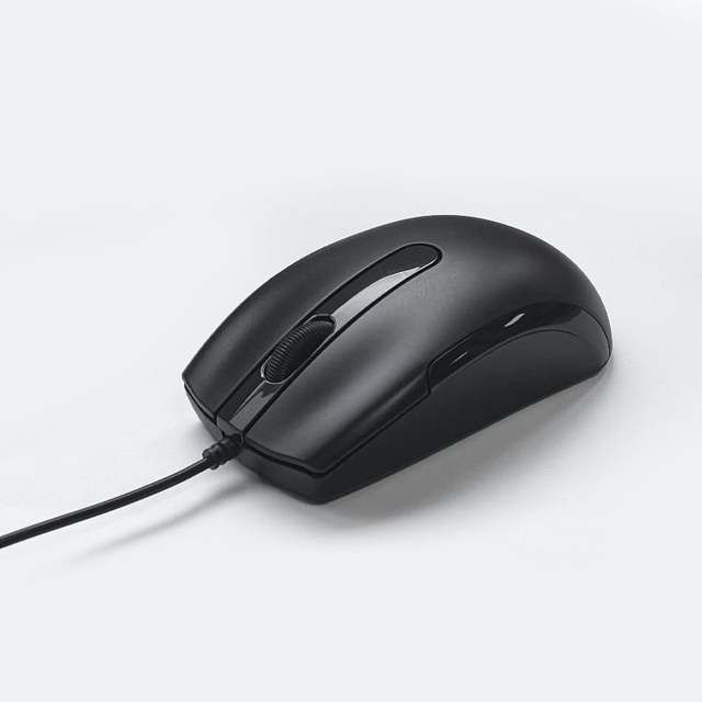 Hot Selling M-007U Optical Wired Mouse with 3D Buttons Customized for Home Office Use for Laptop & Desktop