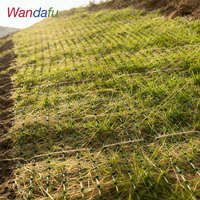 Geomalla de Refuerzo para Césped 3D de Alta Resistencia, Ideal para Proyectos de Protección de Taludes, Más Económica que las Estructuras Tradicionales de Riprap