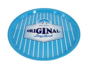 Vassoio Rotondo Personalizzato in Plastica di Lusso Antiscivolo Oro Rosso Nero per Russia Krusovice Campuget <span class=keywords><strong>Candoni</strong></span> - Product Image 6