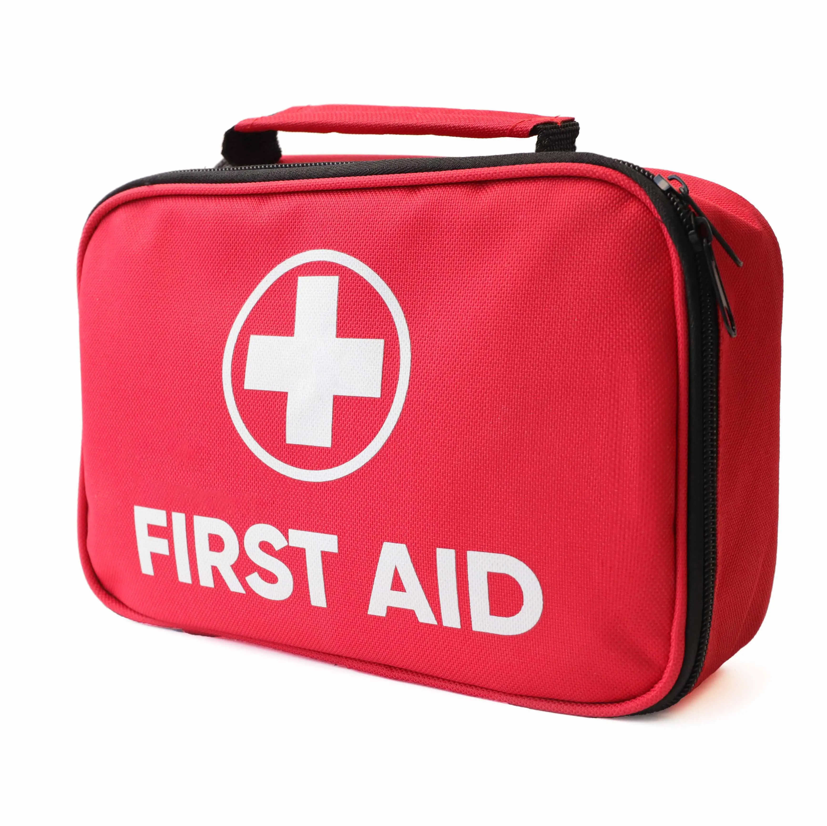 Kit de premiers soins automatique avancé personnalisable croix rouge accueil