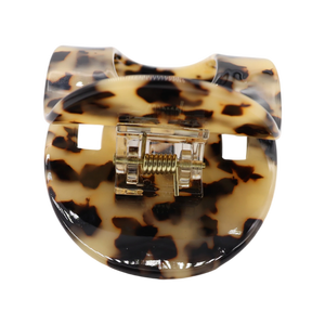 Заколка для волос из ацетата под черепаховый панцирь, 6,4 см, нескользящая, прочная, универсальная, стильная, минималистичная, для осени и зимы - Product Image 4