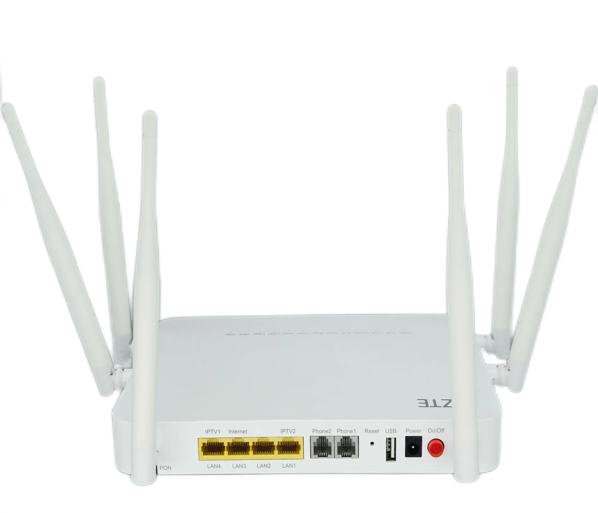 جديد ZXHN F680V6.0 AC2000 المزدوج النطاق 2.4g و5g ont Gpon الألياف الضوئية راوتر 4GE + 2POTS ل Zte XPON