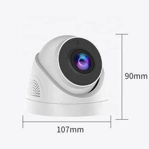 Caméra Dôme IP WiFi Sans Fil Mini 1080P à Fixation Plafond avec Haut-parleur Intégré et Vision à 360 Degrés à Distance - Prix Usine - Product Image 2
