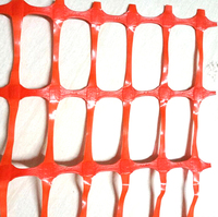 Filet d'avertissement en plastique pour barrière de sécurité, filet de clôture en plastique filet de barrière de sécurité orange pour route