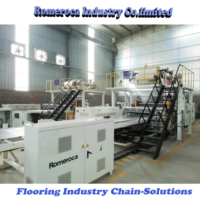 Romeroka — extrudeuse de sol stratifié, machine pour la fabrication de revêtements de sol