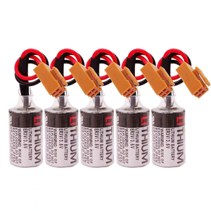 PLC 5 Stück <span class=keywords><strong>Er3v</strong></span> 3,6V Backup-Batterie für Toshiba PLC CPU-Modul mit Stecker Neu Großhandel - Product Image 1