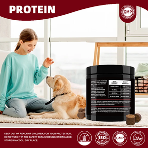 Suplemento OEM <span class=keywords><strong>de</strong></span> Alta Proteína para <span class=keywords><strong>Mascotas</strong></span>, Constructor <span class=keywords><strong>de</strong></span> Músculos para Perros, Ganancia <span class=keywords><strong>de</strong></span> Peso, Golosinas Blandas, Fortalece el Sistema Inmunológico - Product Image 6