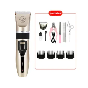 Hot Sale Pet Rechargeable Hair Trimmer Low Noise Electric Grooming Tool Noisy Haircut For Dog Or Cat Removing