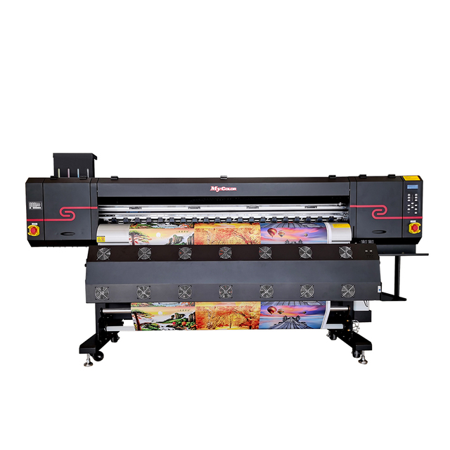 Mycolor I3200A1/4720 Head F6 Sublimation Printer Spandex Fabrics for Sportswear Lanyard Polyester Textiles Inkjet Printer