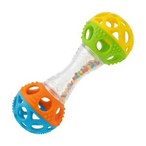 Jouets pour bébés nouveau-nés sans BPA, hochet en silicone à mâcher pour bébés de 0 à 6 mois - Product Image 6